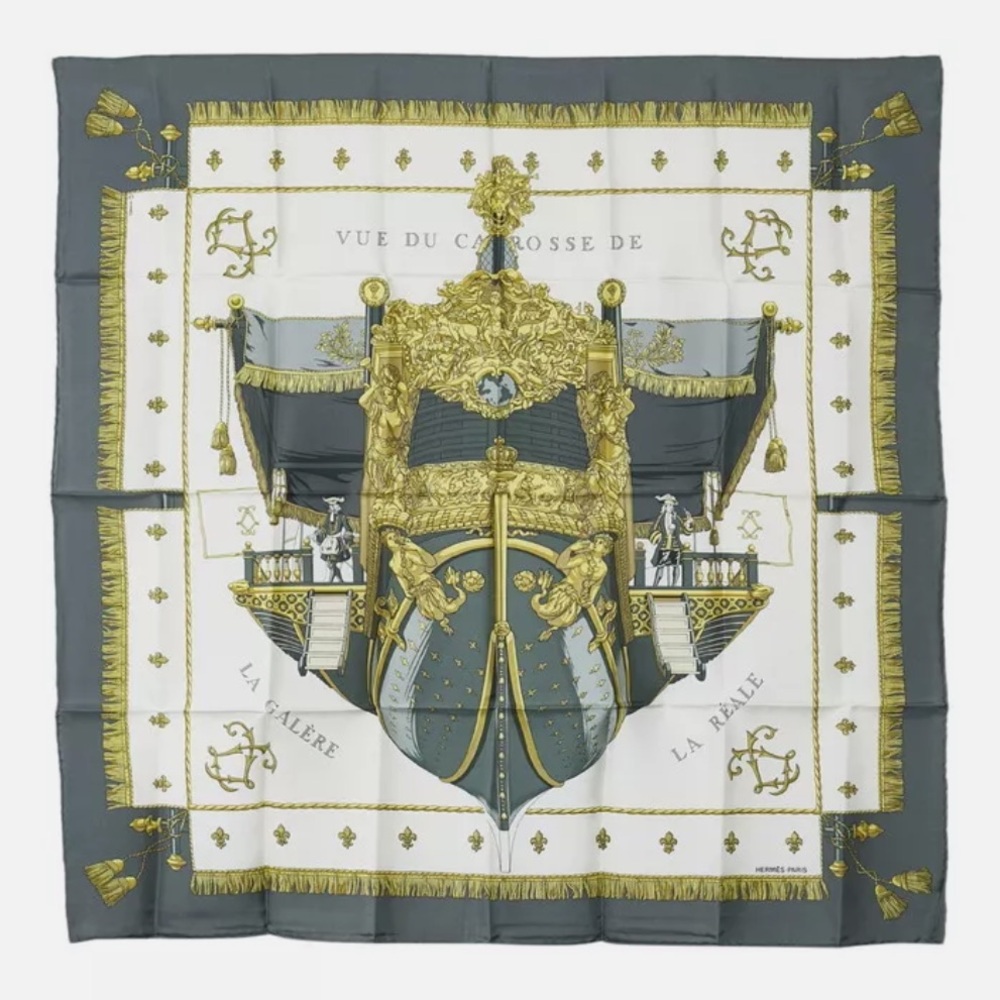 Hermes Silk Scarf